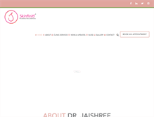 Tablet Screenshot of jaishreesharad.com